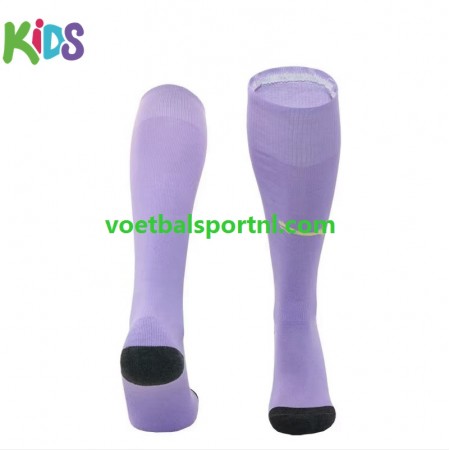 Manchester City Doelman Uit Kind Sokken Purper 2023-24